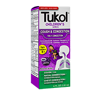 Tukol 4+ Childrens Cough & Congestion Grape