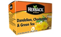 Herbacil Dandelion Chamomile & Green Tea / Diente De Leon & Te Verde