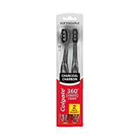 Colgate 360 Charcoal Sonic Power Toothbrush 2pk