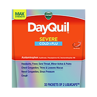 Vicks Dayquil  Severe Cold&Flu Dispensrs Liq caps