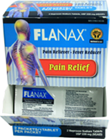 Flanax Pain Reliever Dispenser