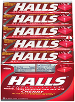 Halls Cherry Sticks