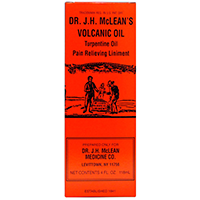 Volcanic Oil Pain Relieving Dr JH Mcleans