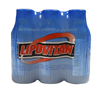 Lipovitan Vitamin Drink Blue 6 pk