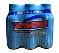 Lipovitan Sugar Free Blue 6 pk