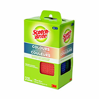 Scotch-Brite Dobie All Purpose Pads Asst. Colors