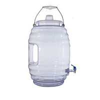 Champs Plastic Jar Vitrolero w/ Handle & Spout