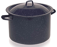 Imusa Stock Pot Blue Enamel