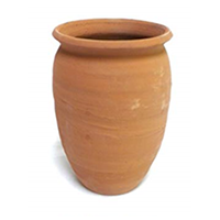 Cantarito De Barro Natural Clay Jar