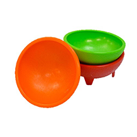 Imusa Salsa Bowl 3 pk Plastic Multi-Color