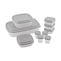 Food Storage Rectangular Container Plastic