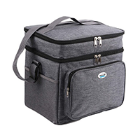 Cooler Bag w/ Hard Plastic Liner, 24 Can